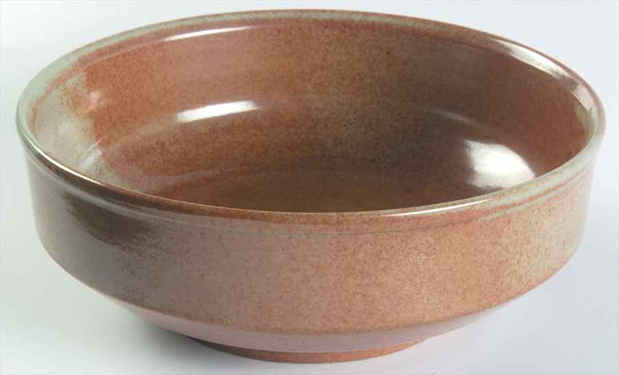 White Top 7" Round Vegetable Bowl by Iron Mountain-1
