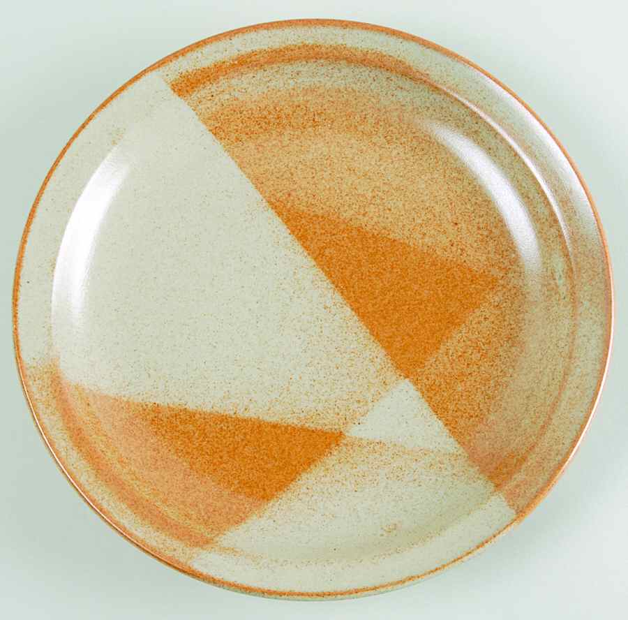 White Top Luncheon Plate by Iron Mountain-1