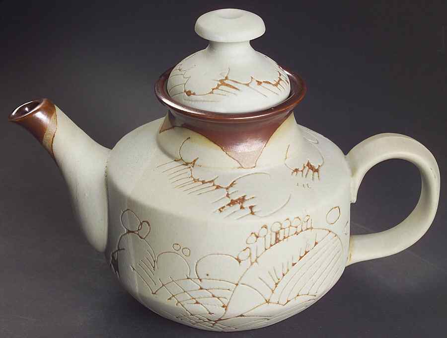 Winter Light Teapot & Lid by Iron Mountain-1