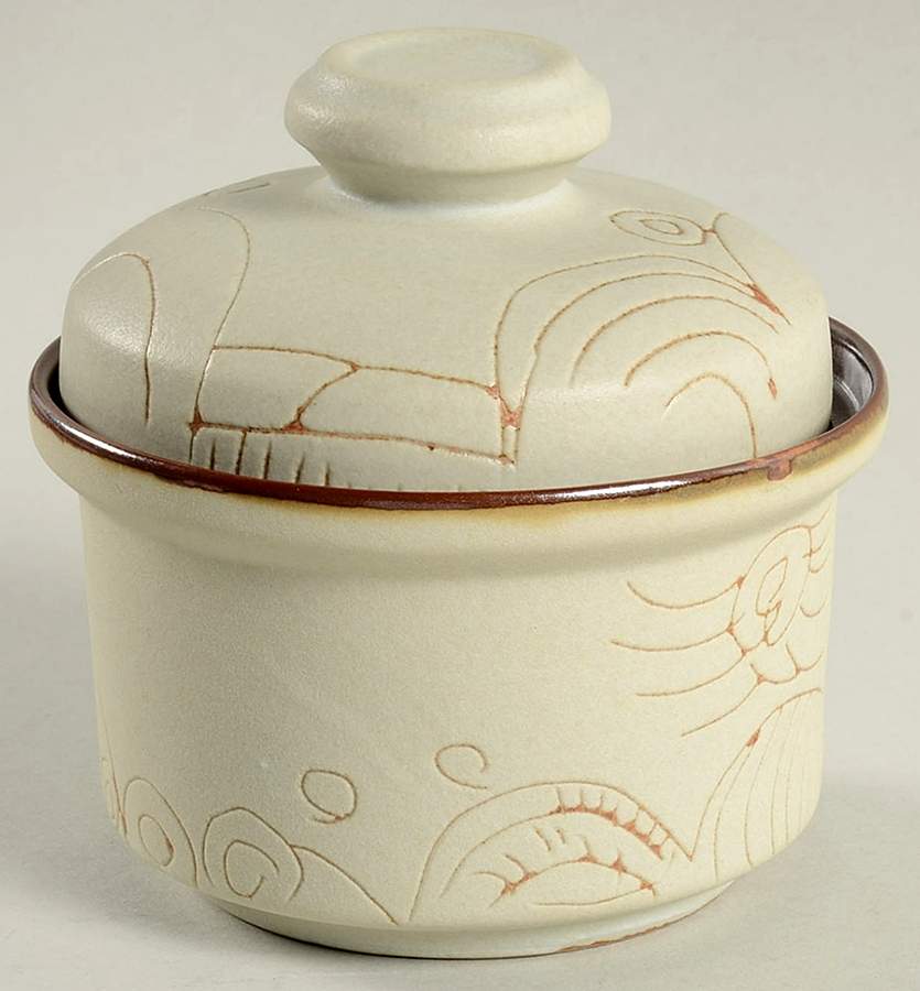 Winter Light Sugar Bowl & Lid by Iron Mountain-1