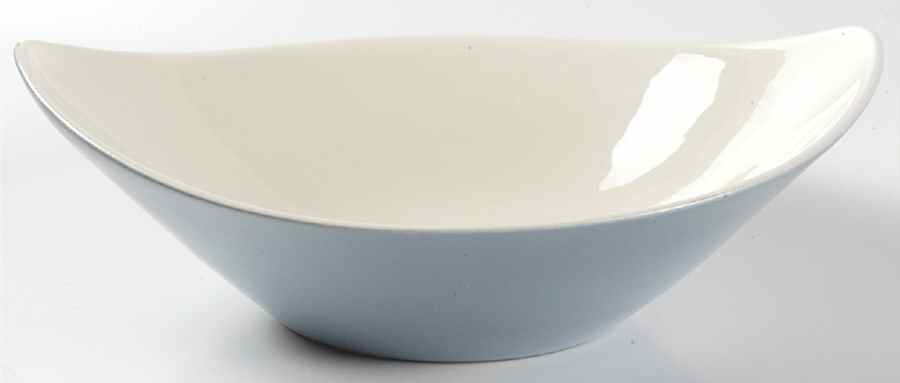Accent Blue (Bristol Blue) 10" Oval Vegetable Bowl by Iroquois-1