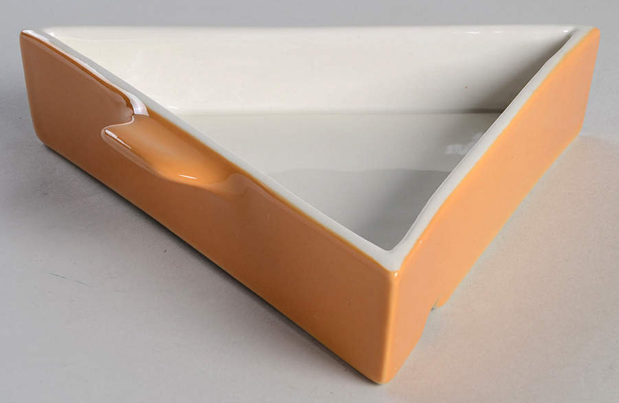 Accent Orange (Burnt Umber-Orange) Lazy Susan-Side Dish by Iroquois-1