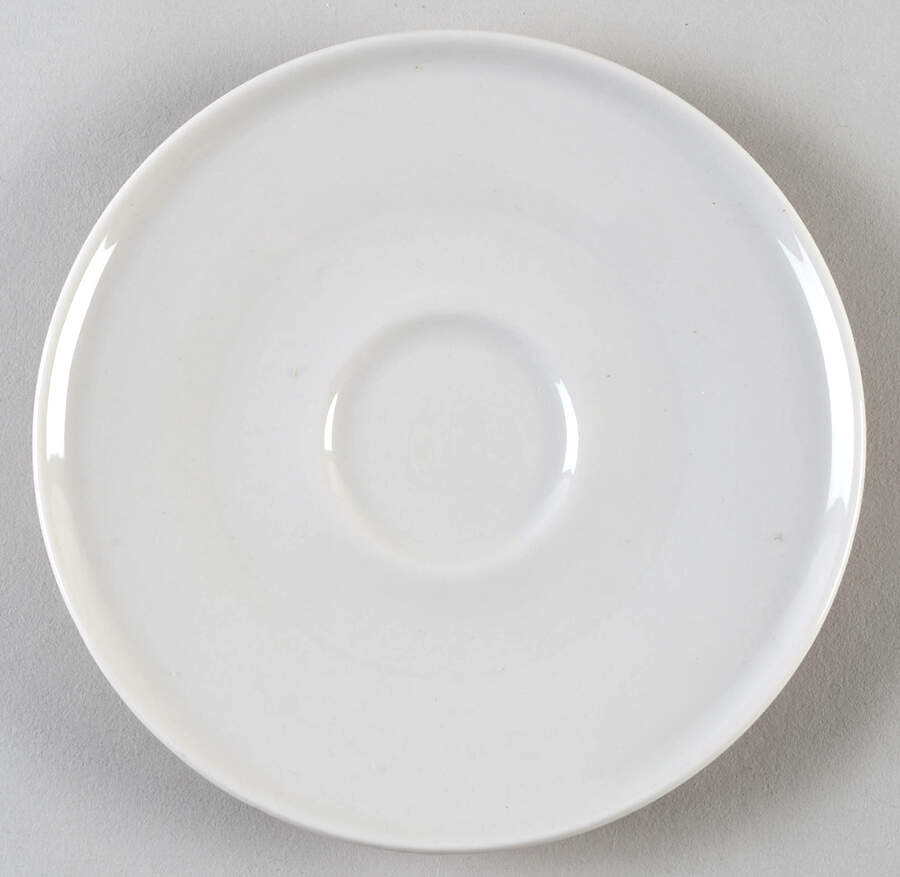 Accent Orange (Burnt Umber-Orange) Saucer by Iroquois-1