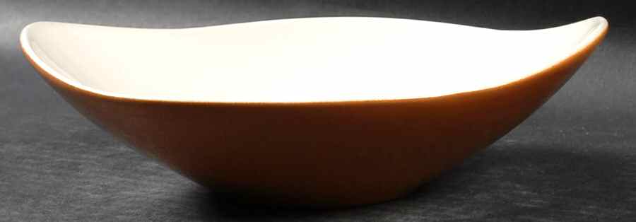 Accent Orange (Burnt Umber-Orange) Lugged Soup Bowl by Iroquois-1