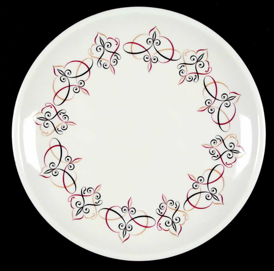 Arabesque Dinner Plate by Iroquois-1