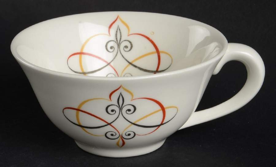 Arabesque Flat Cup by Iroquois-1