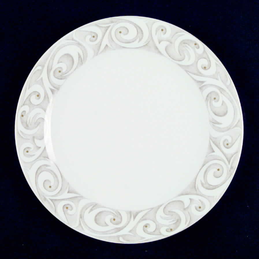 Baroque Salad Plate by Iroquois-1