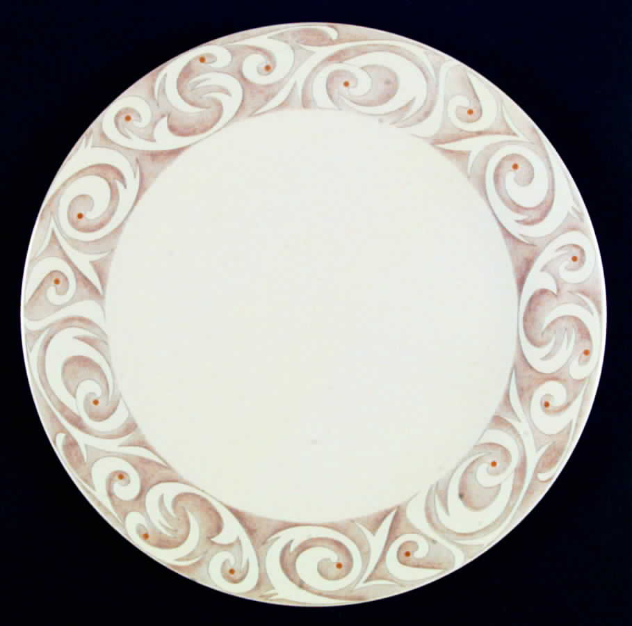 Baroque Dinner Plate by Iroquois-1