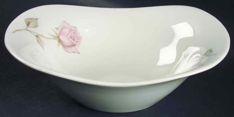 Beige Rose (Coupe) Coupe Soup Bowl by Iroquois-1