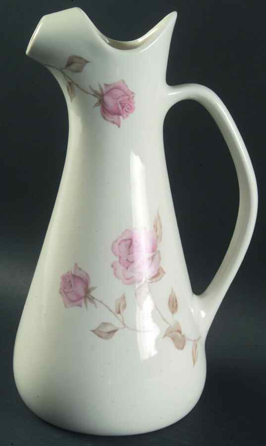 Beige Rose (Coupe) 56 Oz Pitcher by Iroquois-1