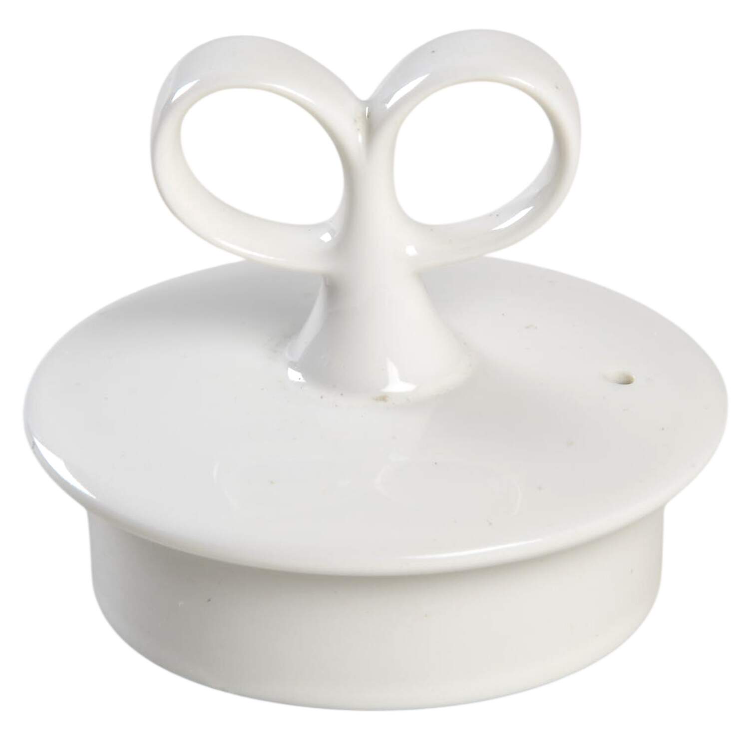 Beige Rose (Rim) Lid for Teapot by Iroquois-1