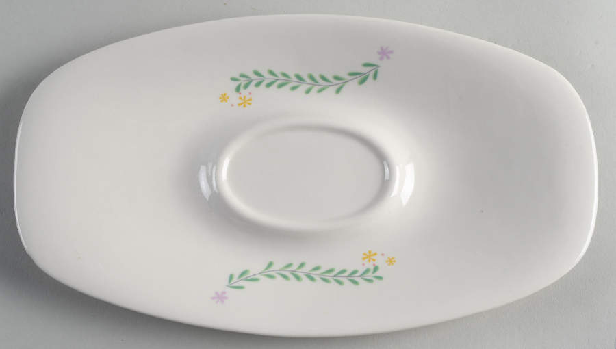 Blue Doves Underplate for Gravy Boat by Iroquois-1