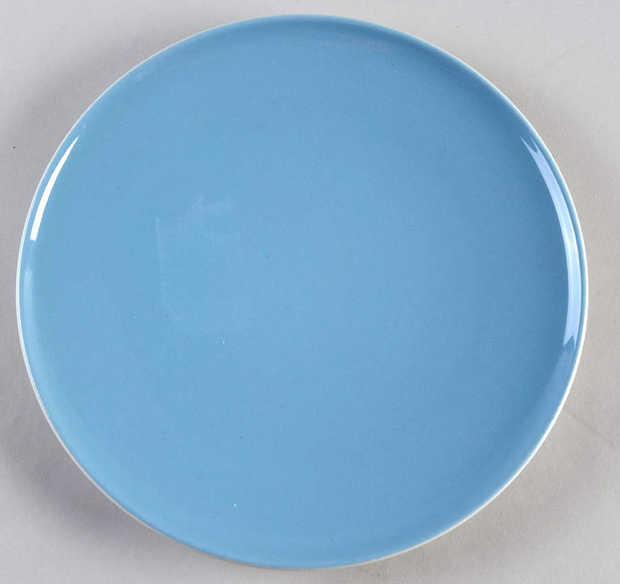 Blue Vineyard Salad Plate by Iroquois-1
