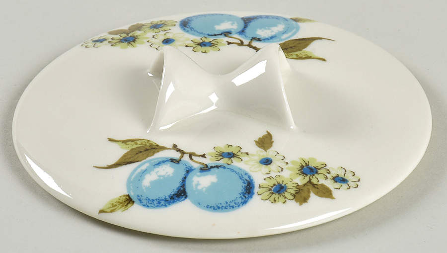 Blue Vineyard Lid for Samovar by Iroquois-1