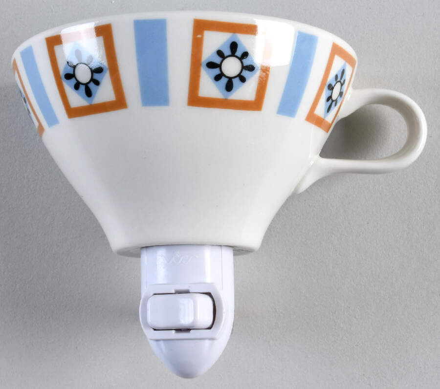Bombay Blue 1 5/8" + cup (H) Night Light/Cup HC by Iroquois-1