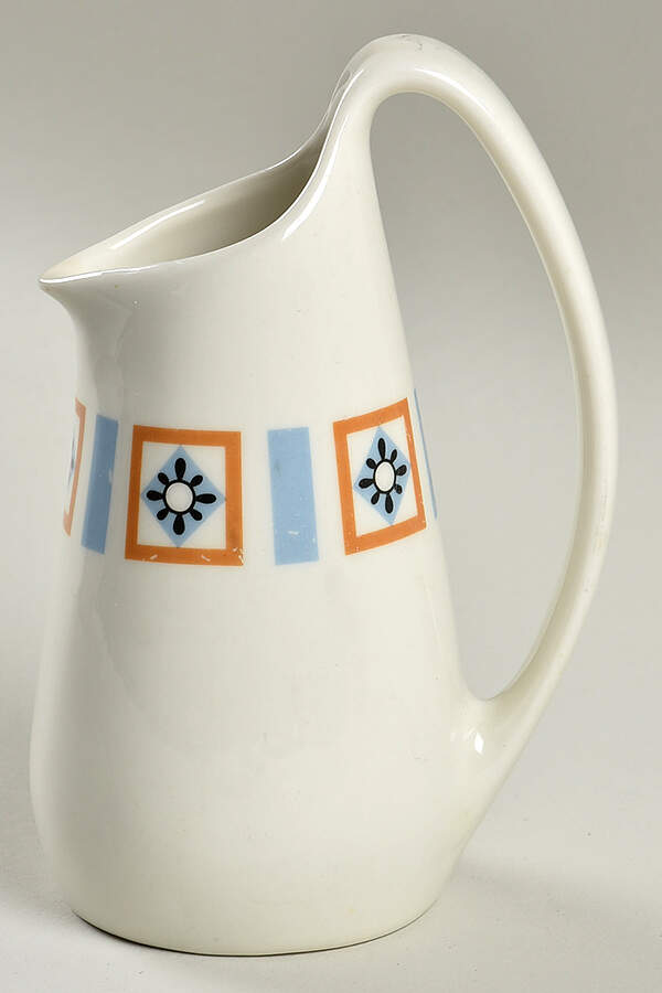 Bombay Blue Creamer by Iroquois-1