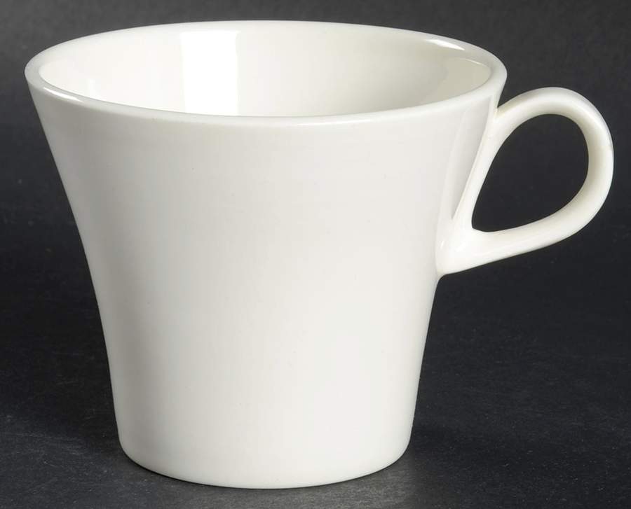 Bridal White Flat Cup by Iroquois-1
