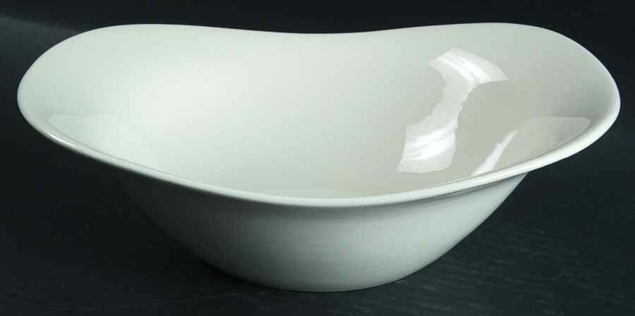 Bridal White 9" Round Vegetable Bowl by Iroquois-1