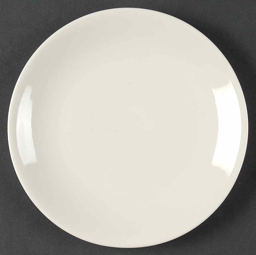 Bridal White Bread & Butter Plate by Iroquois-1
