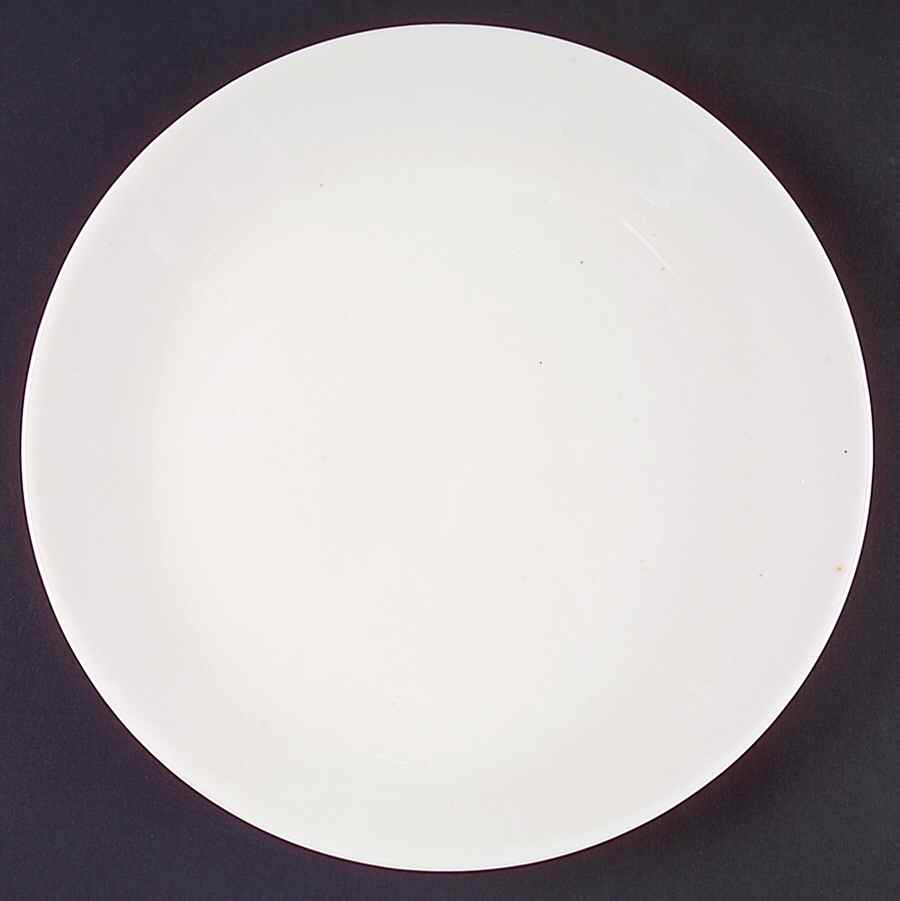 Bridal White Salad Plate by Iroquois-1