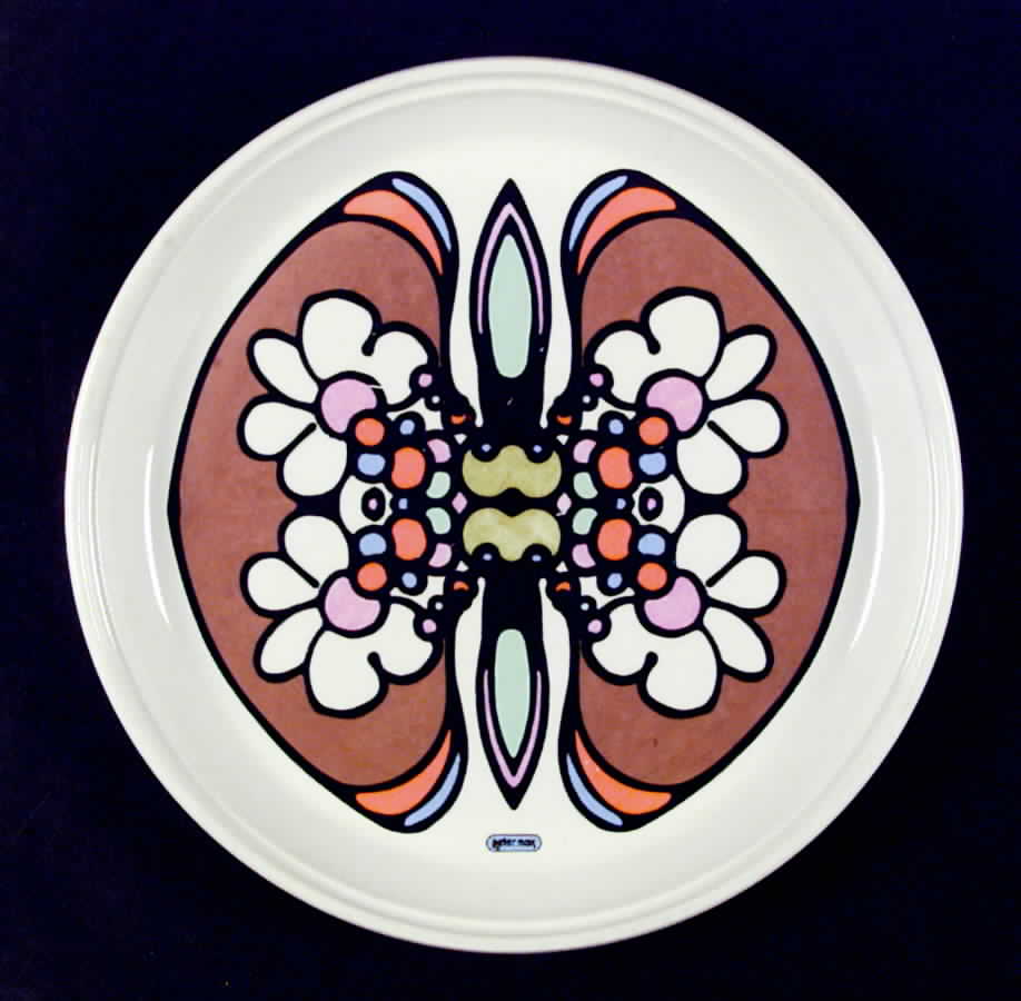 Butterfly Dinner Plate by Iroquois-1