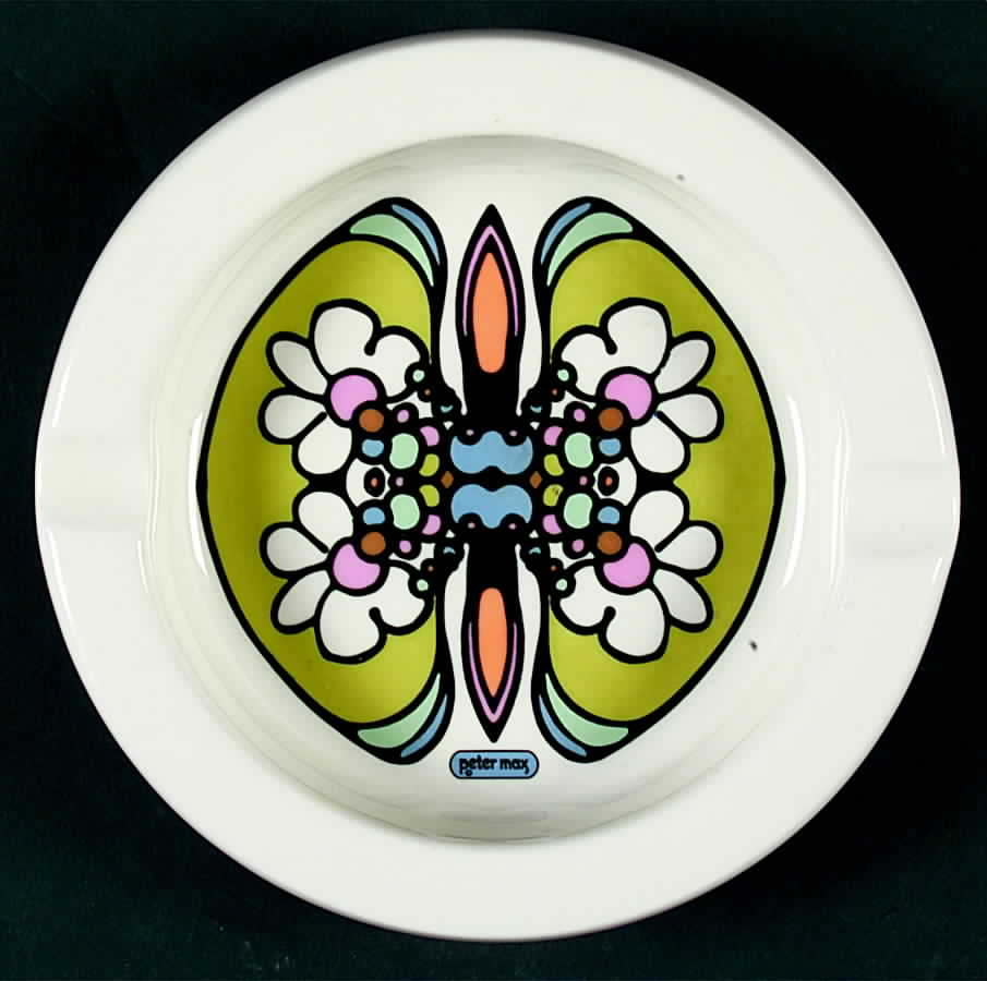 Butterfly Large Ashtray by Iroquois-1