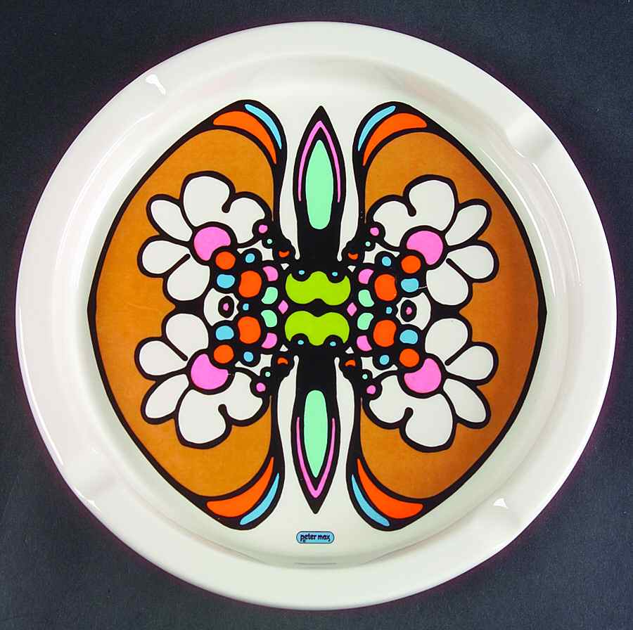 Butterfly 10" Ashtray by Iroquois-1