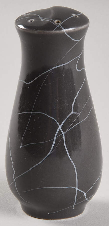 Carrara Modern Gray Salt Shaker by Iroquois-1