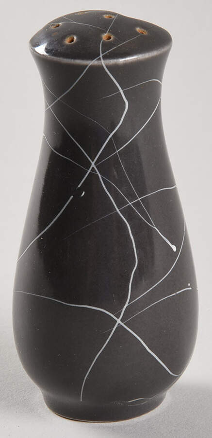 Carrara Modern Gray Pepper Shaker by Iroquois-1
