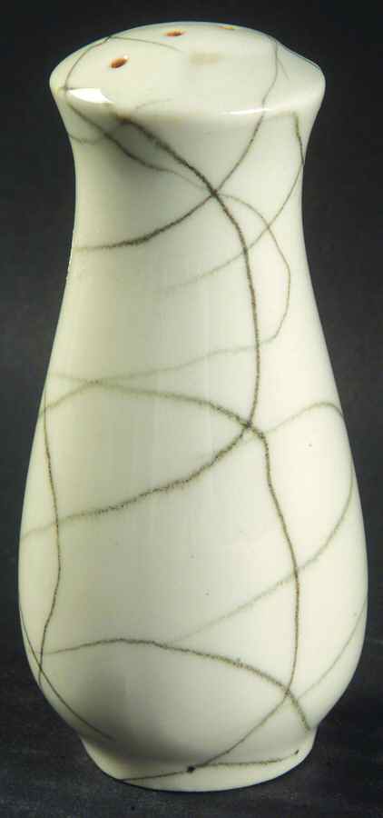 Carrara Modern White Pepper Shaker by Iroquois-1