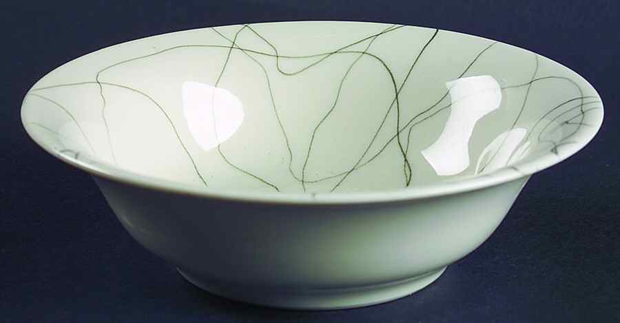 Carrara Modern White Coupe Cereal Bowl by Iroquois-1