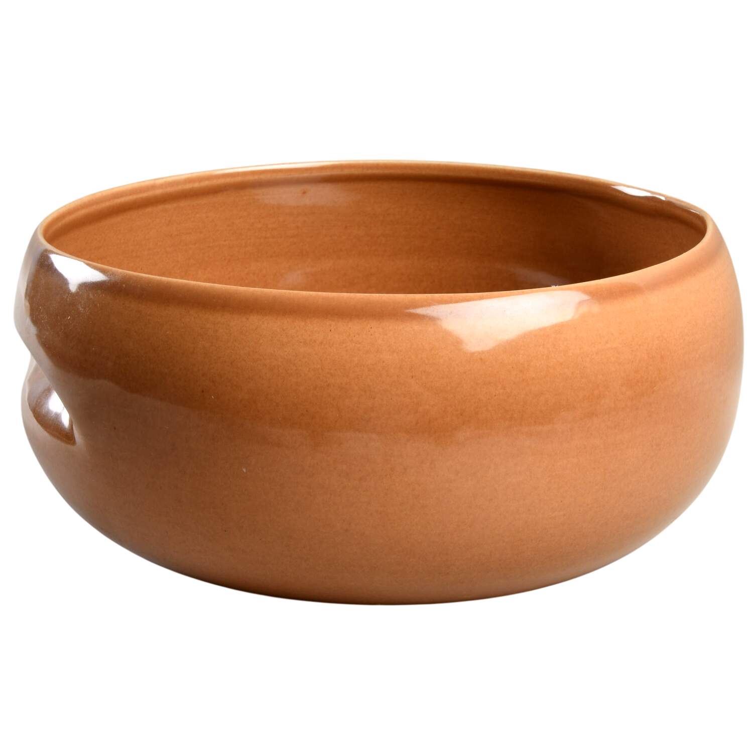 Casual Apricot 4 Qt Casserole Either Knob Or Recess No Lid by Iroquois-1
