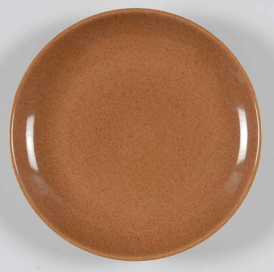 Casual Apricot Salad Plate by Iroquois-1