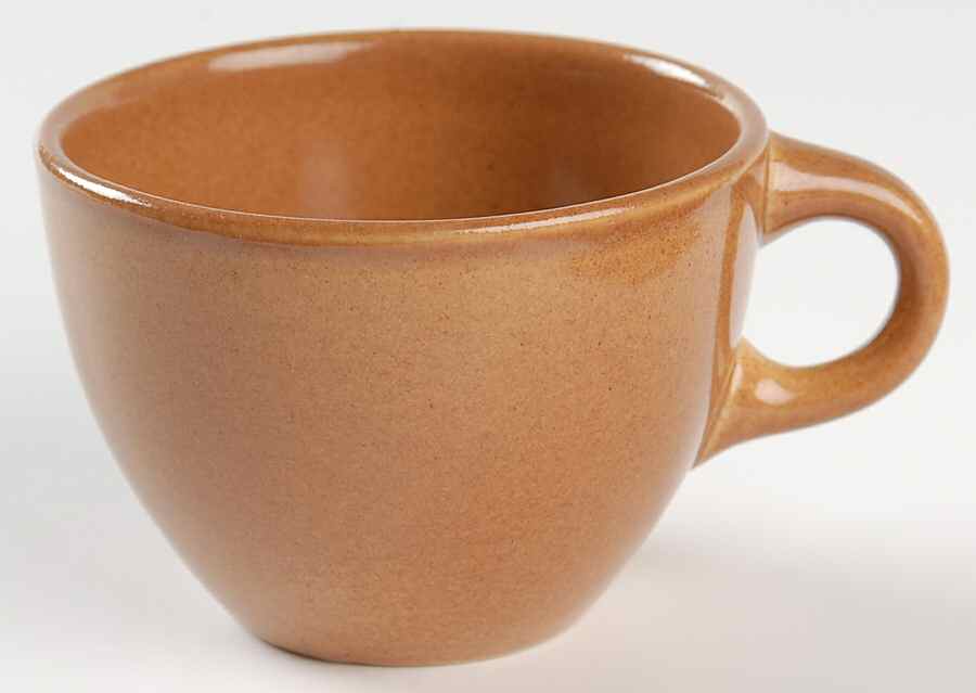 Casual Apricot Flat Cup by Iroquois-1