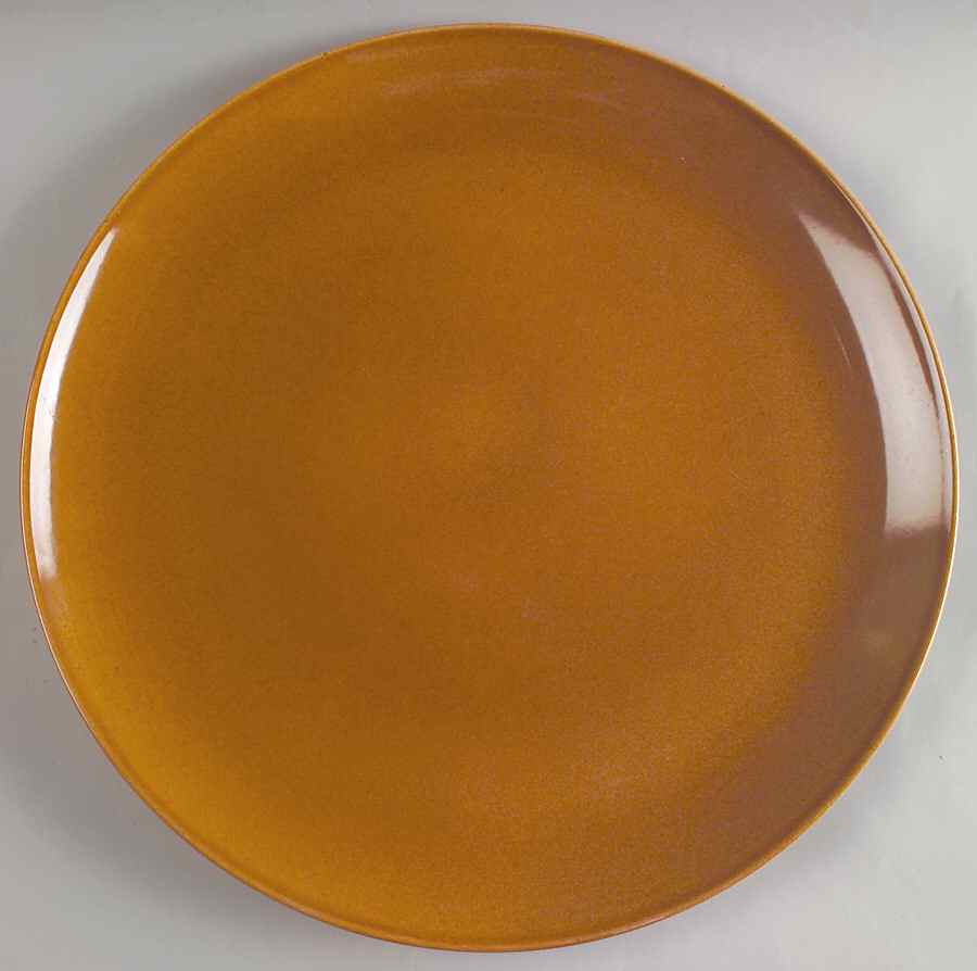Casual Apricot 13" Chop Plate (Round Platter) by Iroquois-1