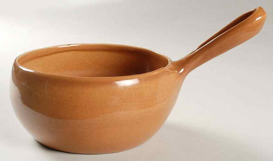 Casual Apricot Saucepan No Lid (Knob Or Recess) by Iroquois-1