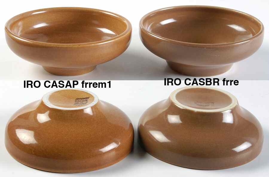 Casual Apricot Restyled Fruit/Dessert Bowl by Iroquois-1