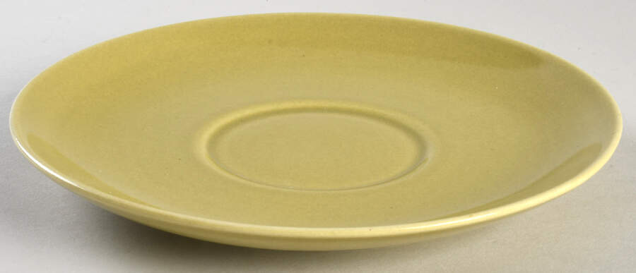 Casual Avocado Underplate for Gravy Boat (Soup Base) by Iroquois-1