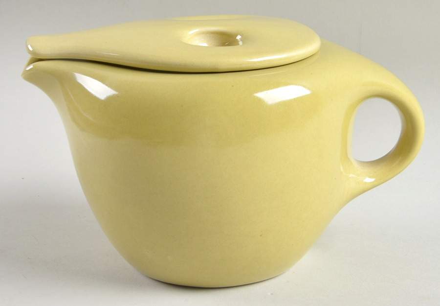 Casual Avocado Coffee Pot & Lid by Iroquois-1