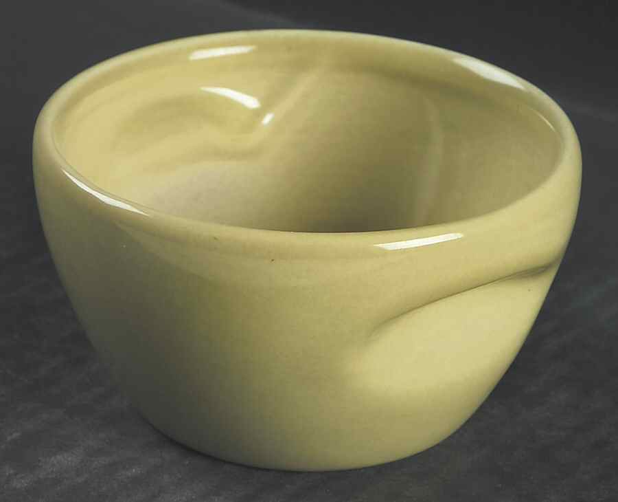 Casual Avocado Open Sugar Bowl by Iroquois-1