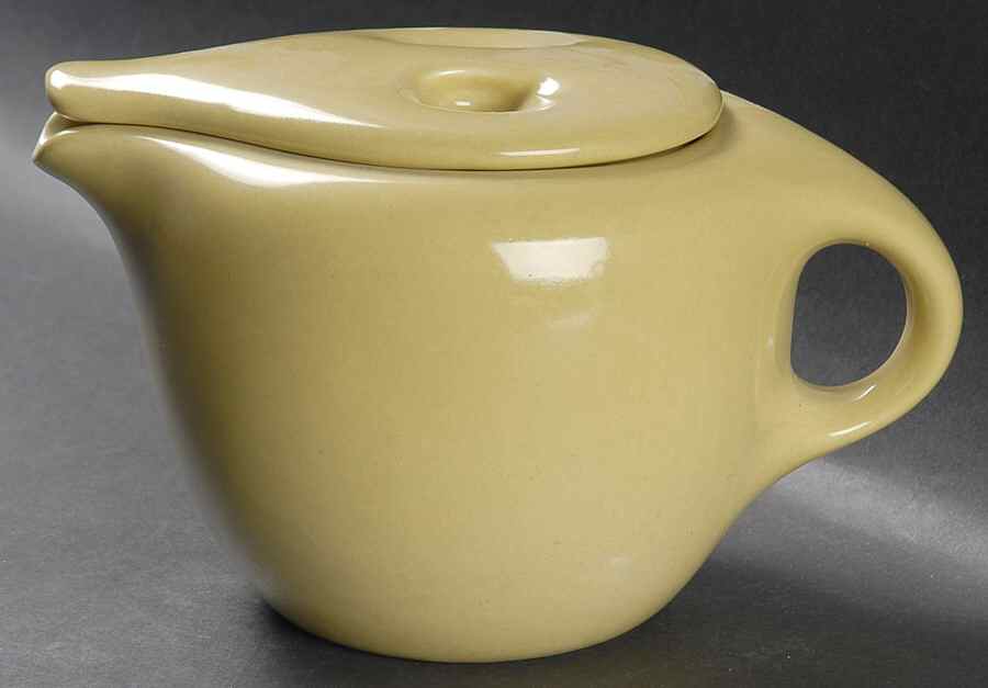 Casual Avocado After Dinner Coffee Pot & Lid by Iroquois-1