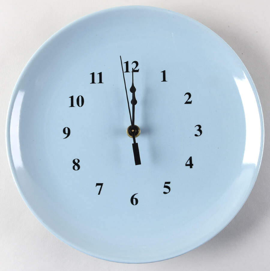 Casual Blue 1-2" depth  Clock Plate HC by Iroquois-1