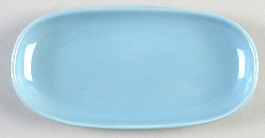 Casual Blue Relish/Butter Tray by Iroquois-1