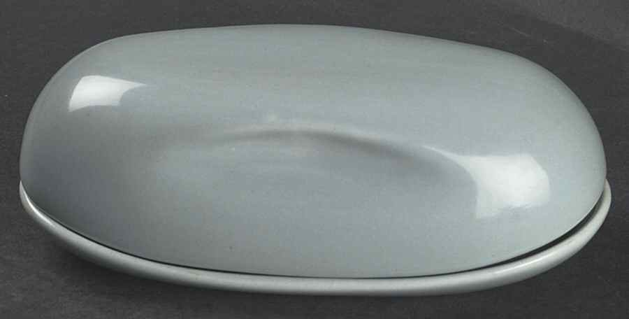 Casual Blue 1/2 Pound Butter & Relish/Butter Tray by Iroquois-1