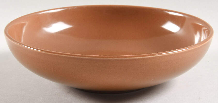 Casual Brown 8" Round Vegetable Bowl by Iroquois-1