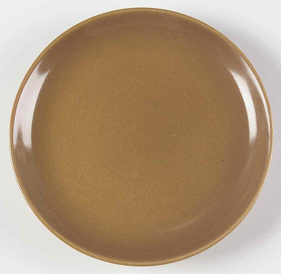 Casual Brown Bread & Butter Plate by Iroquois-1