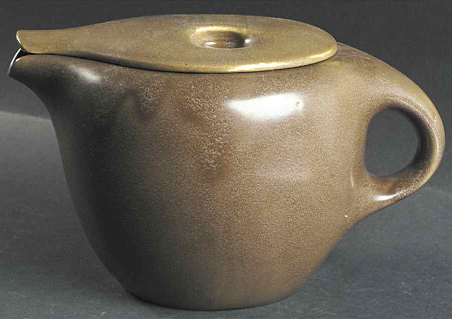 Casual Brown Coffee Pot & Lid by Iroquois-1