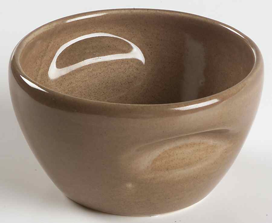 Casual Brown Open Sugar Bowl by Iroquois-1