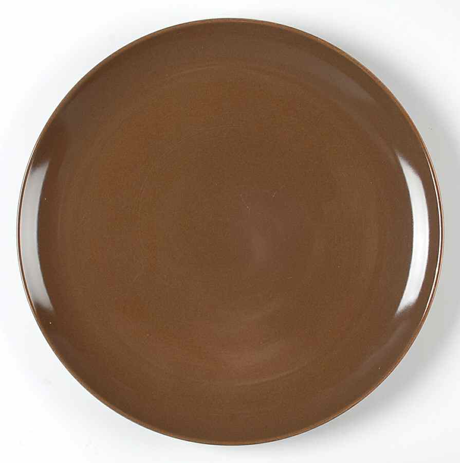 Casual Brown 13" Chop Plate (Round Platter) by Iroquois-1