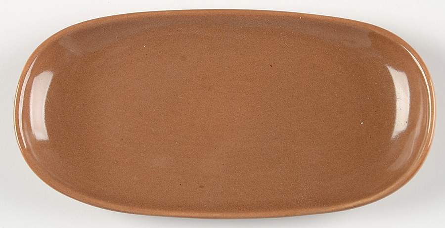 Casual Brown Relish/Butter Tray by Iroquois-1